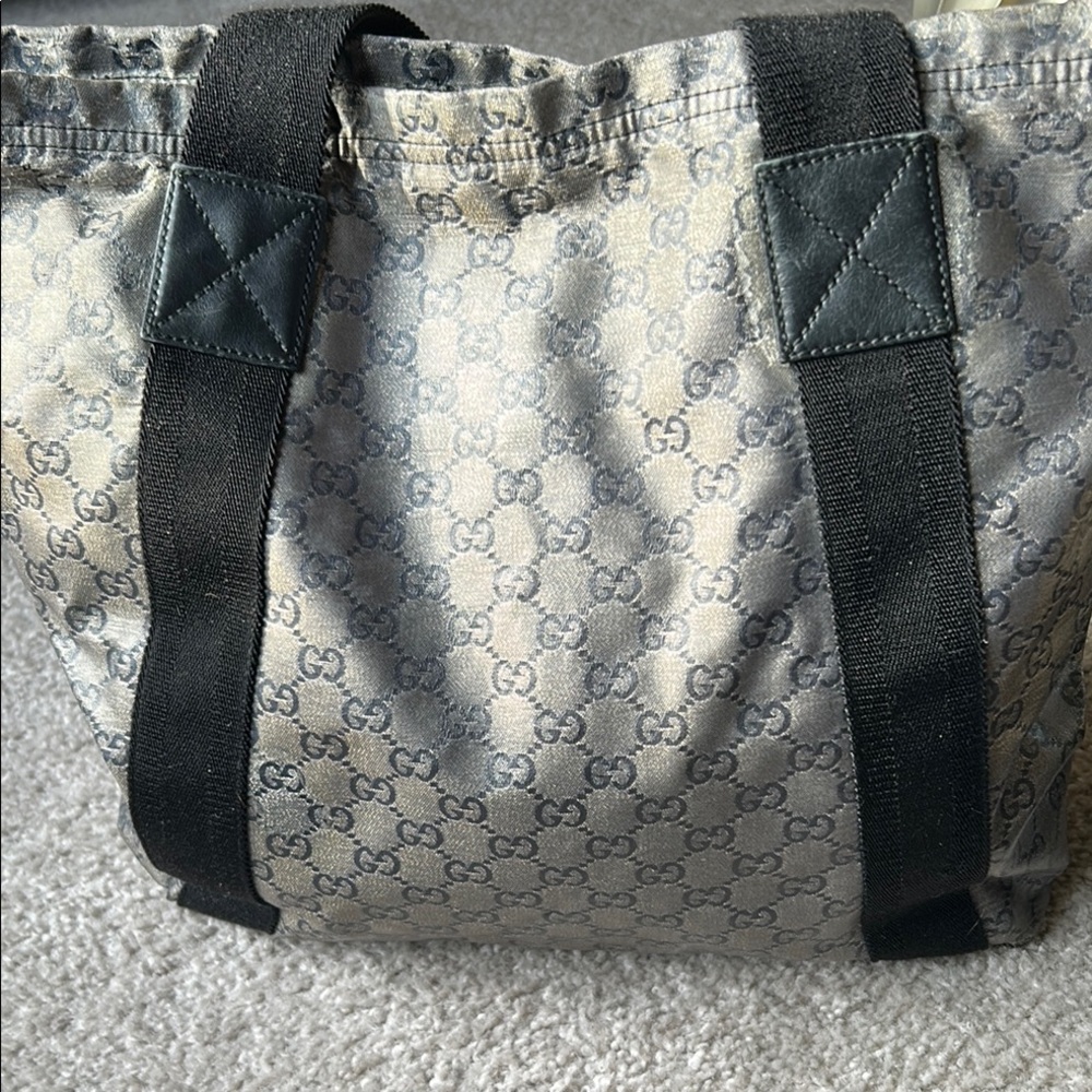 Gucci Crystal Monogram Medium Web Tote bag - Picture 5 of 15